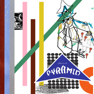 Graham Hunt- American Pyramid (Midwest Edition w/ Screenprinted Sleeve) (Blue Vinyl LP)