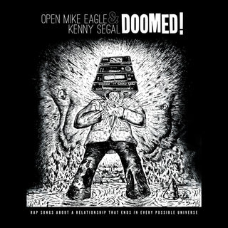 the album cover for Open Mike Eagle / Segal, Kenny - Doomed!