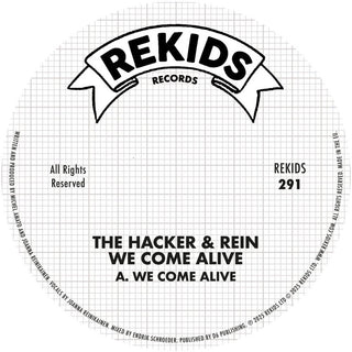 the album cover for Hacker & Rein - We Come Alive
