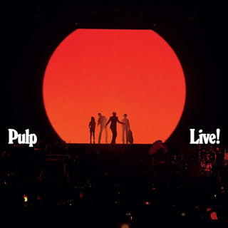 the album cover for Pulp - Live [Indie Exclusive Blue]