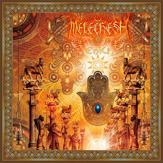 the album cover for Melechesh - Enki (gold/black Vinyl/2lp)