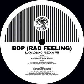the album cover for Luca Lozano - Bop (Rad Feeling)