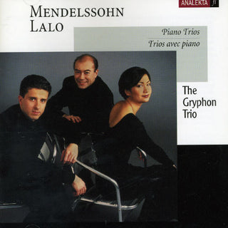 the album cover for The Gryphon Trio - Piano Trios