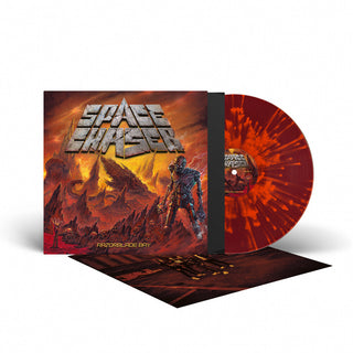 the album cover for Space Chaser - Razorblade Bay [Colored Vinyl] [Limited Edition] (Ofgv)
