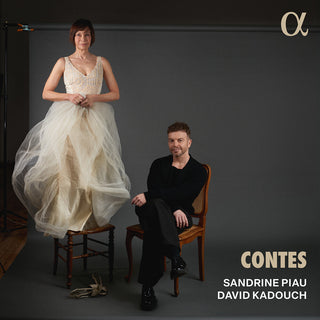 the album cover for Sandrine Piau - Contes