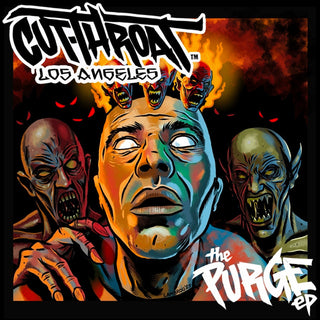 the album cover for Cutthroat - Purge Ep