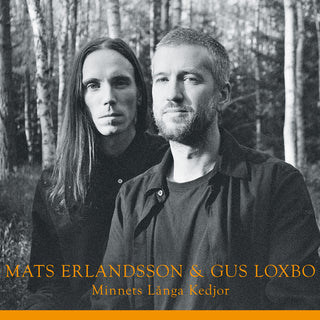the album cover for Mats Erlandsson  / Loxbo,Gus - Minnets Langa Kedjor