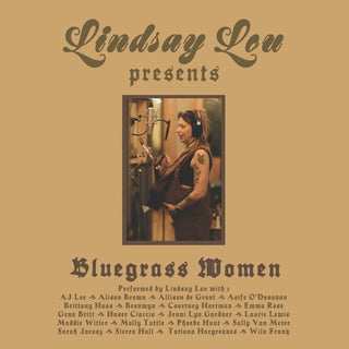 the album cover for Lindsay Lou - Bluegrass Women