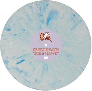 the album cover for Greet Death - Die In Love [Colored Vinyl]