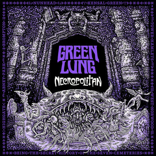 the album cover for Green Lung - Necropolitan (Jewl)