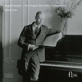 the album cover for Alexey Zuev - Prokofiev: Rare Original Solo Pno Transcriptions