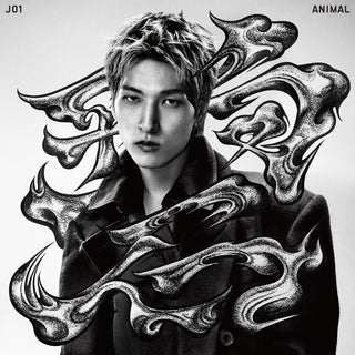 the album cover for JO1 - ANIMAL [Member Solo Jacket Ver Sky]
