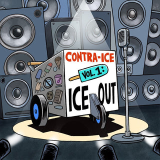 the album cover for Contra-Ice Vol. 1: Ice Out / Various - Contra-Ice Vol. 1: Ice Out