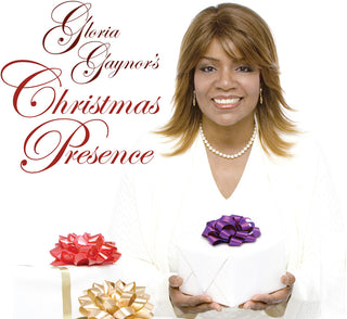 the album cover for Gloria Gaynor - Christmas Presence [Clear Vinyl] [Limited Edition] (Red)