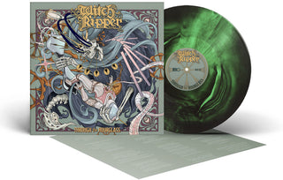 the album cover for Witch Ripper - Through The Hourglass (Blk) [Colored Vinyl] (Grn) [Limited Edition]