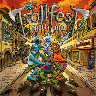 the album cover for Trollfest - Trollywood [Digipak]