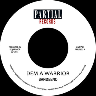 the album cover for Sandeeno - Dem a Warrior