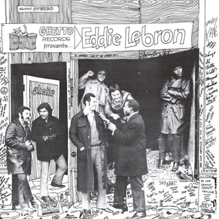 the album cover for Eddie Lebron - Ghetto Records Presents