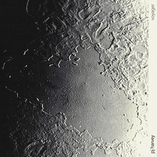the album cover for PJ Harvey - Voyager [Black with Etching]