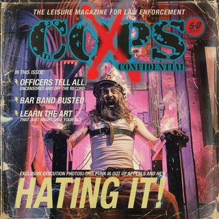 the album cover for X-Cops - Confidential - Cop Blue [Colored Vinyl]