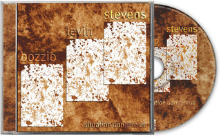 the album cover for Bozzio Levin Stevens - Situation Dangerous