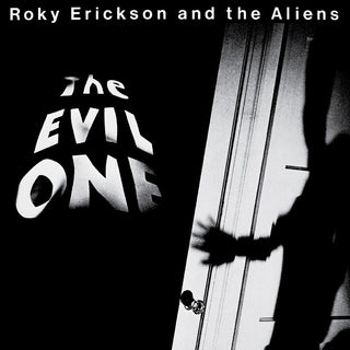 the album cover for Roky Erickson - Evil One [Indie Exclusive] Black & White Splatter Vinyl (Blk)