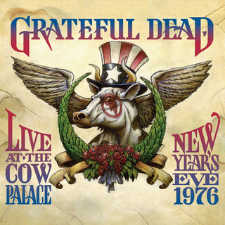 the album cover for Grateful Dead - Live At The Cow Palace-New Years Eve 1976 (Audp)