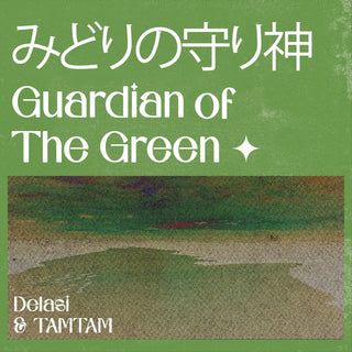 the album cover for Tamtam Delasi - Guardian Of The Green