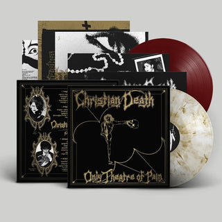the album cover for Christian Death - Only Theatre Of Pain [Indie Exclusive] [Colored Vinyl] [Limited Edition] (Post)