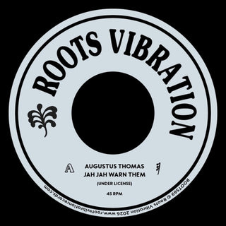 the album cover for Augustus Thomas - Jah Jah Warn Them (Ep)