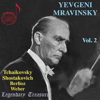 the album cover for Mravinsky - Yevgeni Mravinsky Conducts 2