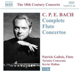the album cover for Patrick Gallois - Complete Flute Concertos