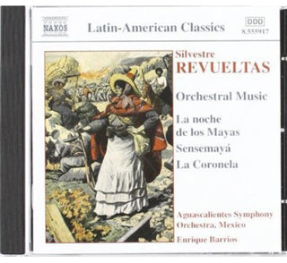the album cover for Enrique Barrios - Orchestral Music