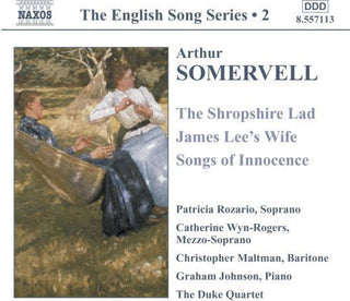 the album cover for A. Somervell - English Song Series 2
