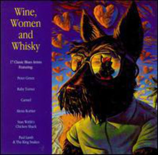 the album cover for Various Artists - Wine, Women & Song