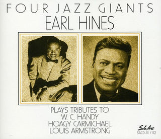 the album cover for Earl Hines Fatha - Four Jazz Giants