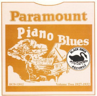 the album cover for Various Artists - Paramount Piano Blues 2 1927-1932 / Various
