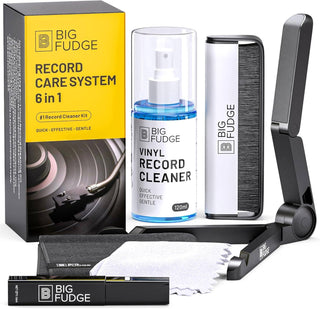 Big Fudge 6-in-1 Record Cleaning Kit