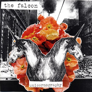 the album cover for Falcon - Unicornography