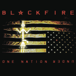 the album cover for Blackfire - One Nation Under