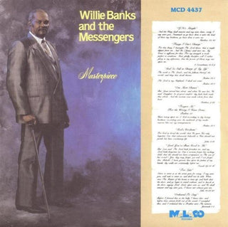 the album cover for Willie Banks - Masterpiece