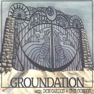 the album cover for Groundation With Don Carlos & The Congos - Hebron Gate