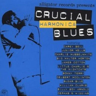 the album cover for Crucial Harmonica Blues - Crucial Harmonica Blues