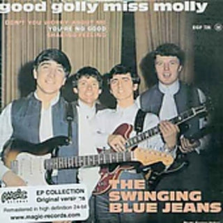 the album cover for Swinging Blue Jeans - Good Golly Miss Molly EP