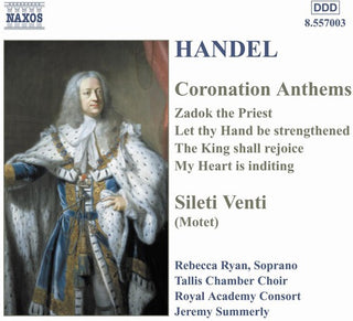the album cover for Jeremy Summerly - Coronation Anthems