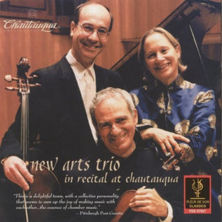 the album cover for New Arts Trio - In Recital at Chautauqua