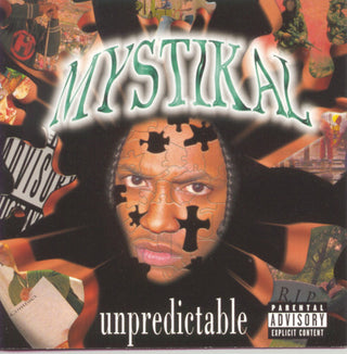 the album cover for Mystikal - Unpredictable