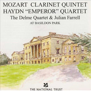 the album cover for Delme Str Qt & Julian Farrell - Quintet & Quartet at Basildon Park