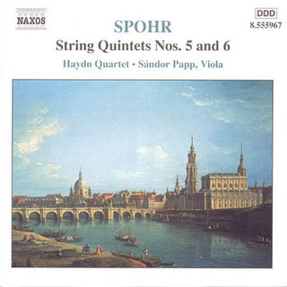 the album cover for Sandor Papp - Complete String Quintets 3