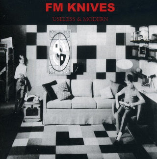 the album cover for Fm Knives - Useless and Modern